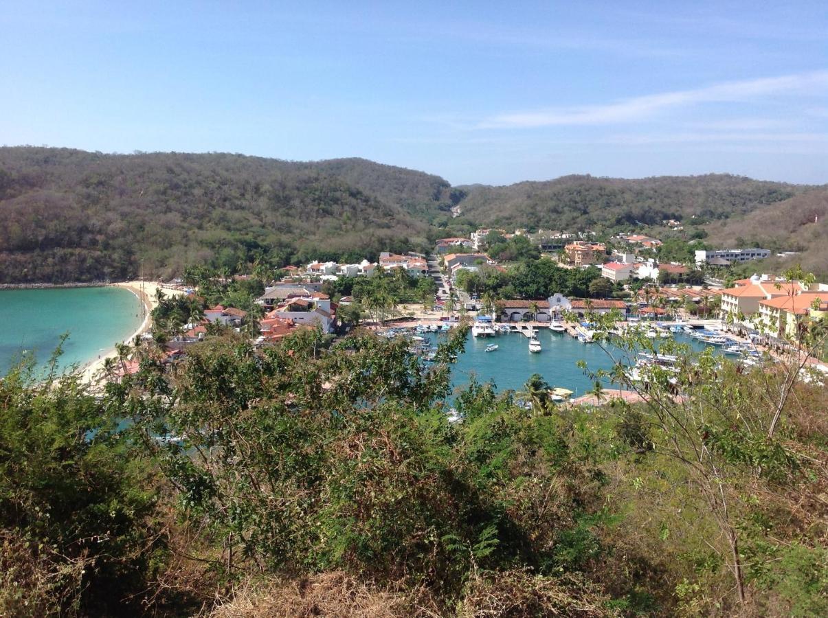 圣克鲁斯华特库Mansiones Cruz Del Mar Huatulco公寓式酒店 外观 照片